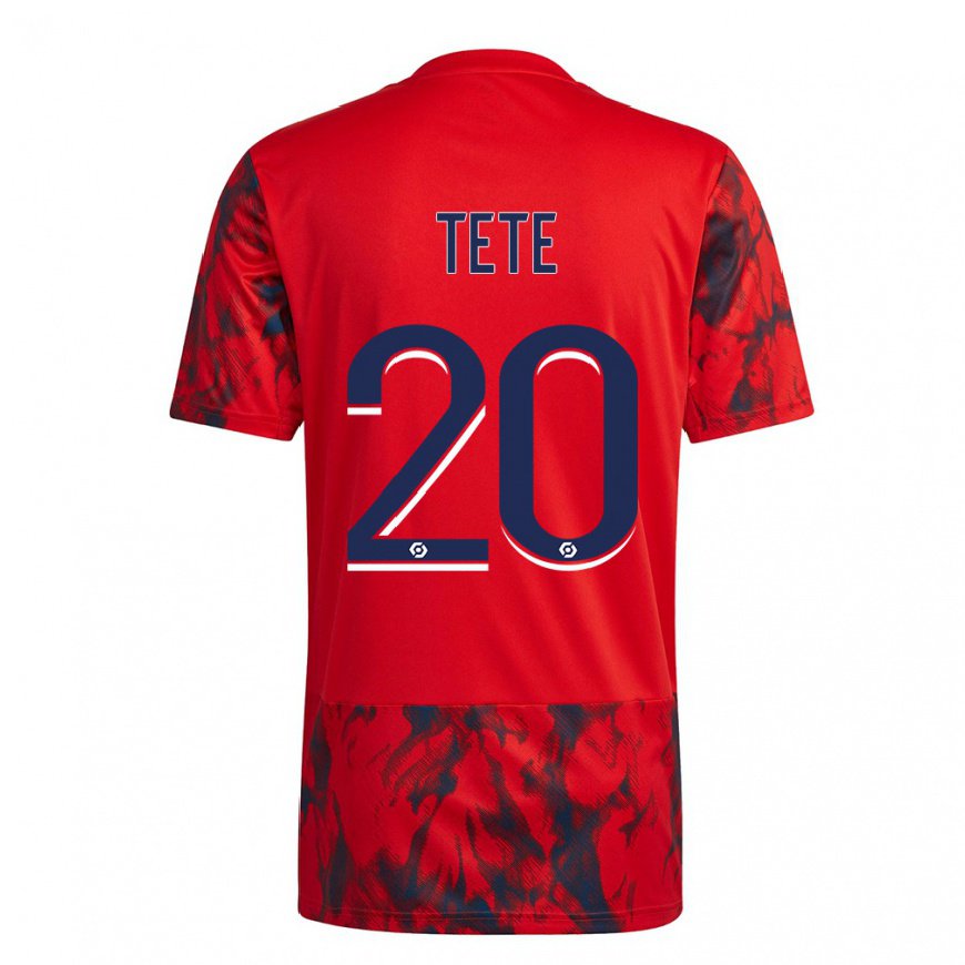 Kandiny Homme Maillot Tete #20 Espace Rouge Tenues Extérieur 2022/23 T-Shirt