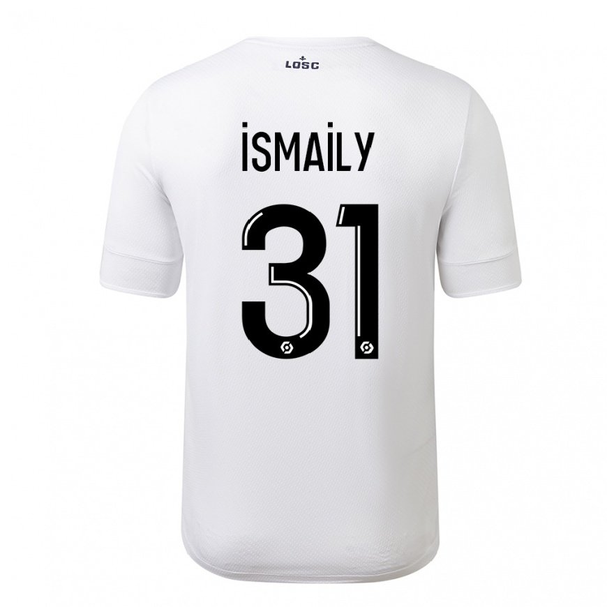 Kandiny Homme Maillot Ismaily #31 Blanc Cramoisi Tenues Extérieur 2022/23 T-Shirt