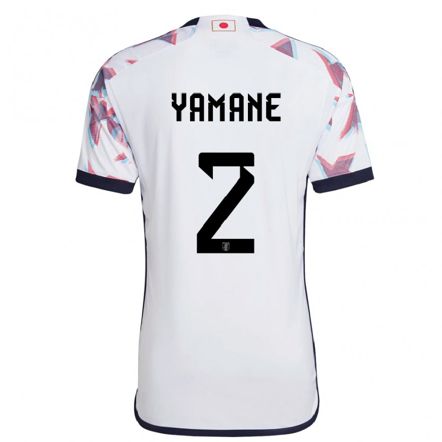 Kandiny Homme Maillot Japon Miki Yamane #2 Blanc Tenues Extérieur 22-24 T-shirt
