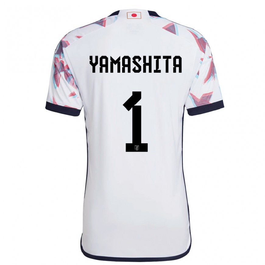 Kandiny Enfant Maillot Japon Ayaka Yamashita #1 Blanc Tenues Extérieur 22-24 T-shirt