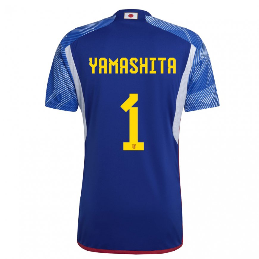 Kandiny Homme Maillot Japon Ayaka Yamashita #1 Bleu Royal Tenues Domicile 22-24 T-shirt
