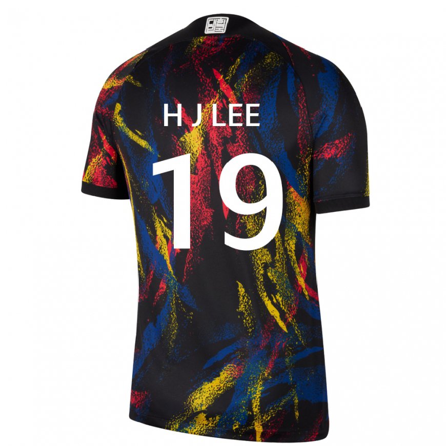 Kandiny Homme Maillot Corée Du Sud Lee Hyun Jun #19 Multicolore Tenues Extérieur 22-24 T-shirt