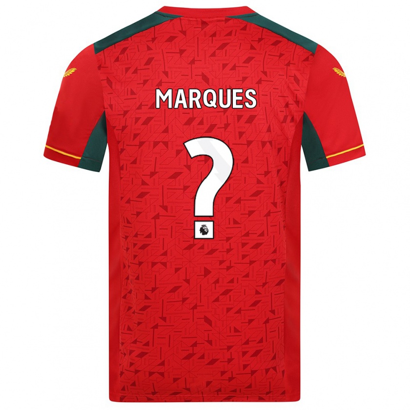Kandiny Enfant Maillot Christian Marques #0 Rouge Tenues Extérieur 2023/24 T-Shirt