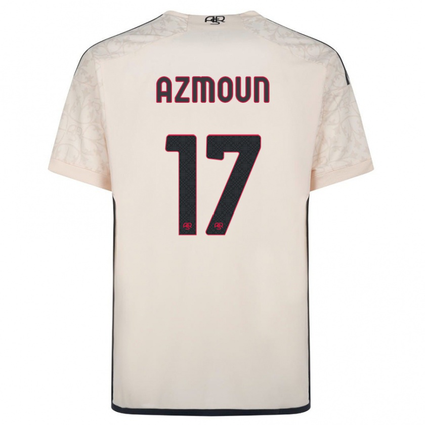 Kandiny Enfant Maillot Sardar Azmoun #17 Blanc Cassé Tenues Extérieur 2023/24 T-Shirt