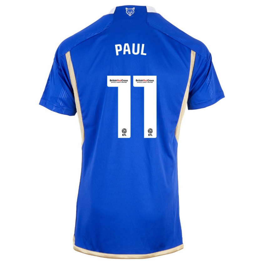 Kandiny Homme Maillot Lachante Paul #11 Bleu Royal Tenues Domicile 2023/24 T-Shirt