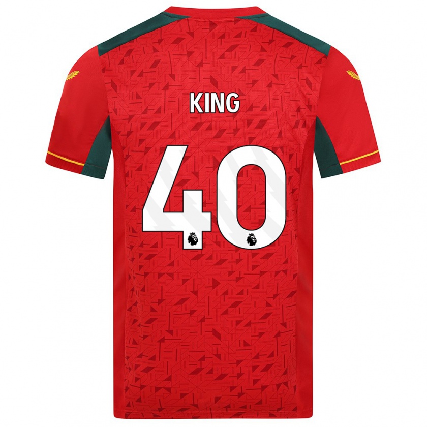 Kandiny Homme Maillot Tom King #40 Rouge Tenues Extérieur 2023/24 T-Shirt