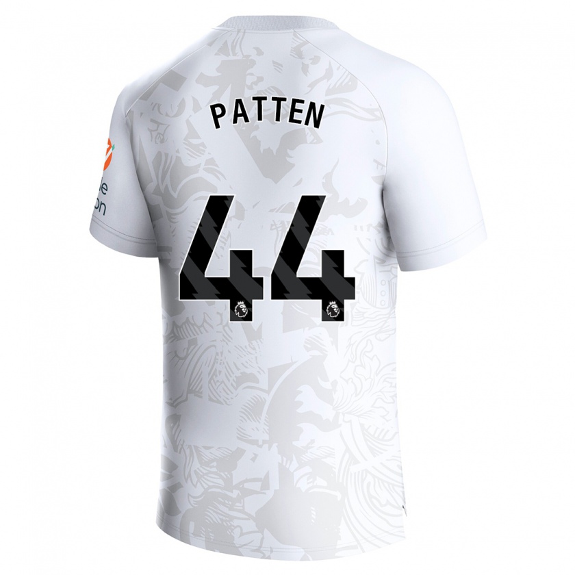 Kandiny Homme Maillot Anna Patten #44 Blanc Tenues Extérieur 2023/24 T-Shirt