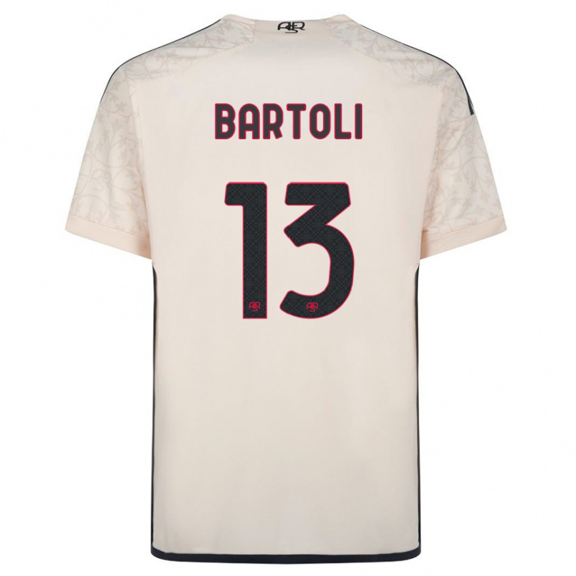 Kandiny Homme Maillot Elisa Bartoli #13 Blanc Cassé Tenues Extérieur 2023/24 T-Shirt