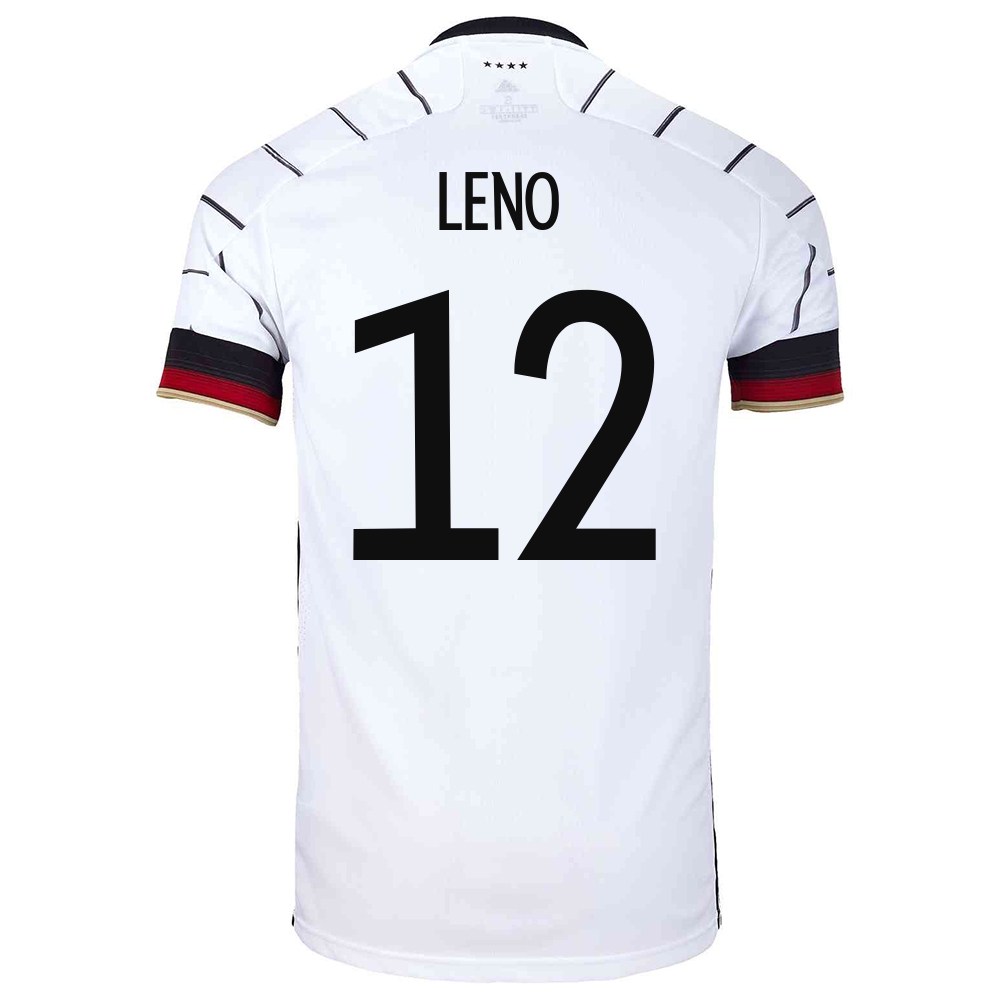 Enfant Équipe D'allemagne De Football Maillot Bernd Leno #12 Tenues Domicile Blanc 2021