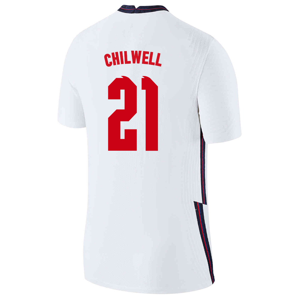 Femme Équipe d'Angleterre de football Maillot Ben Chilwell #21 Tenues Domicile Blanc 2021