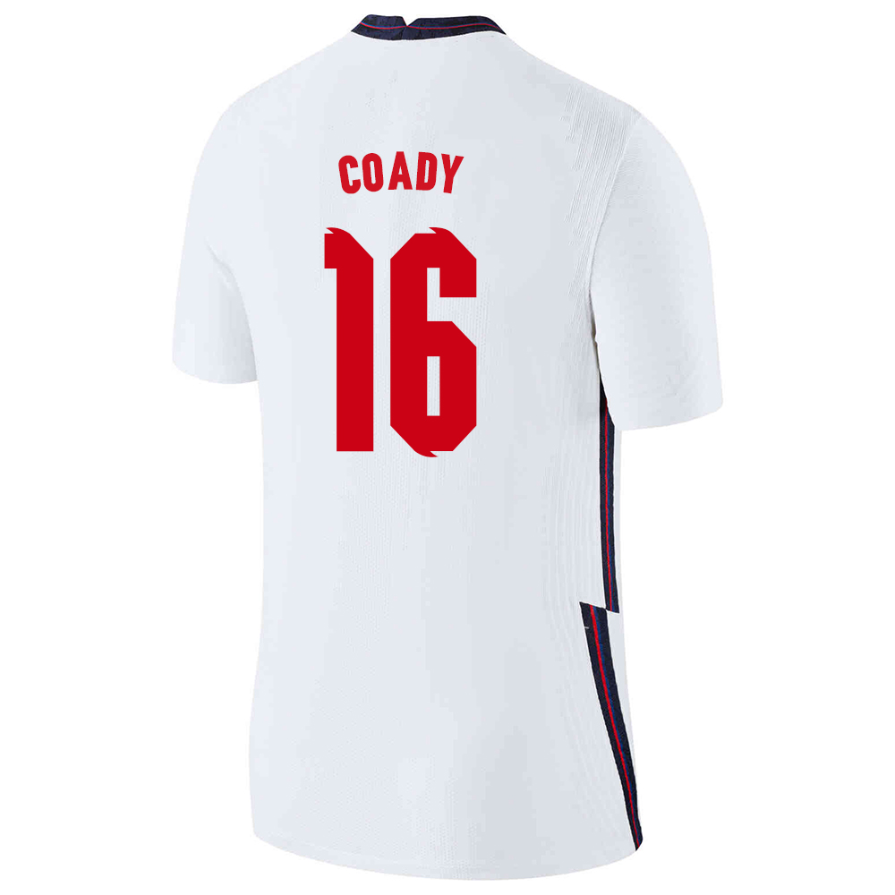 Femme Équipe d'Angleterre de football Maillot Conor Coady #16 Tenues Domicile Blanc 2021