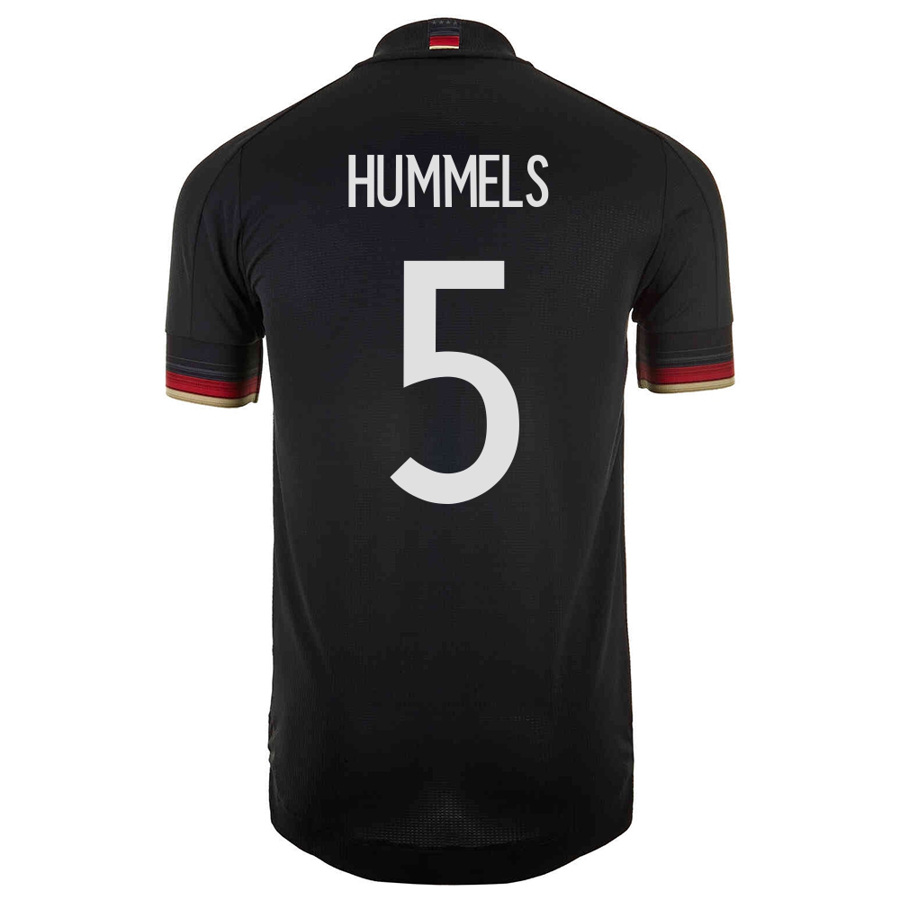 Femme Équipe d'Allemagne de football Maillot Mats Hummels #5 Tenues Extérieur Noir 2021