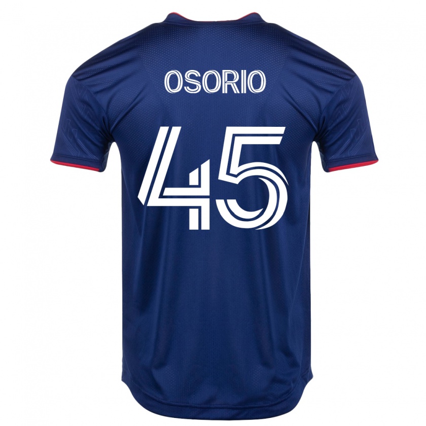 Kandiny Enfant Maillot Harold Osorio #45 Marin Tenues Domicile 2023/24 T-Shirt