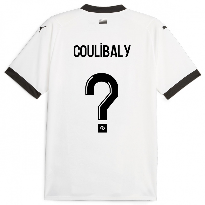 Kandiny Enfant Maillot Joël Coulibaly #0 Blanc Tenues Extérieur 2023/24 T-Shirt