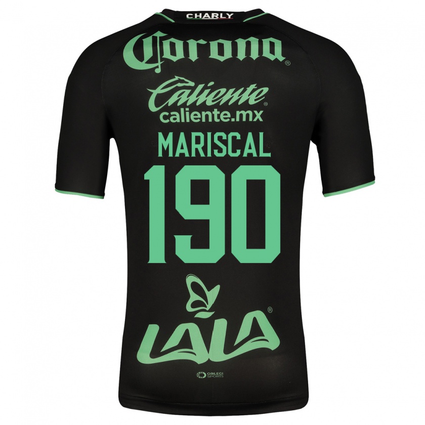Kandiny Enfant Maillot Salvador Mariscal #190 Noir Tenues Extérieur 2023/24 T-Shirt