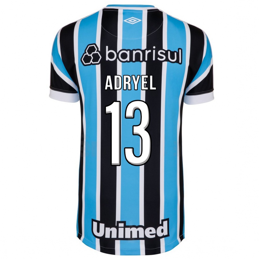 Kandiny Homme Maillot Adryel #13 Bleu Tenues Domicile 2023/24 T-Shirt