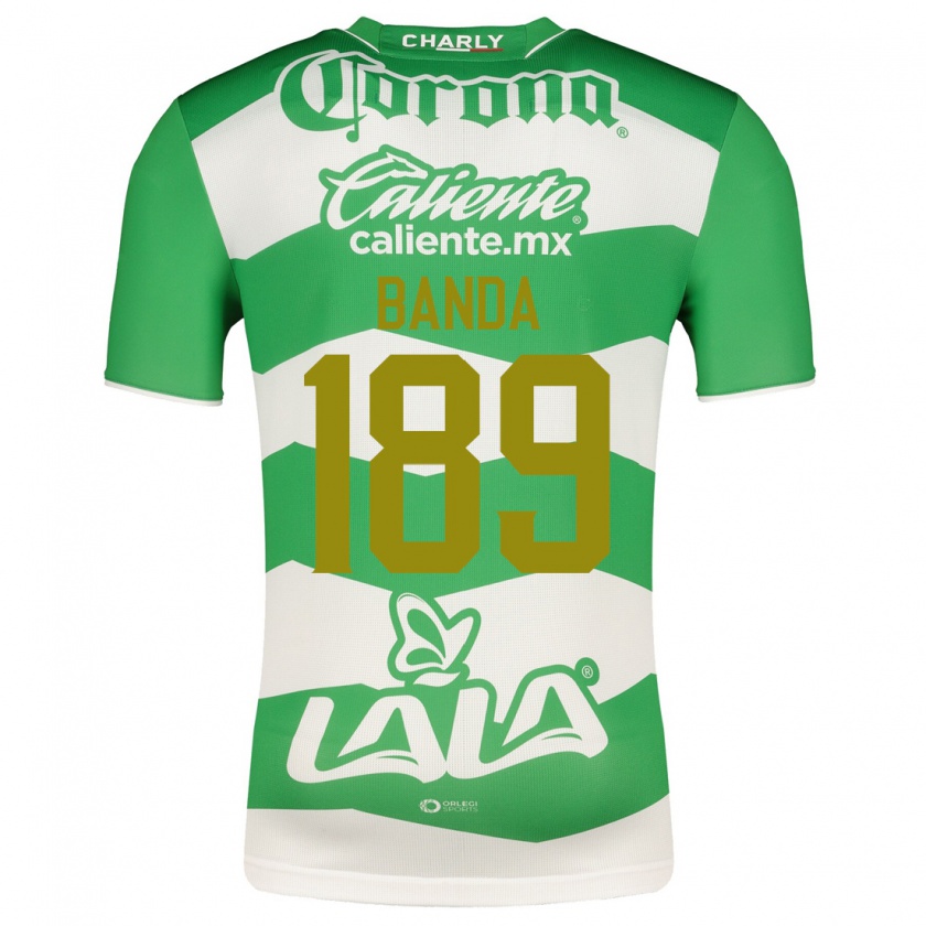Kandiny Homme Maillot Iker Banda #189 Vert Tenues Domicile 2023/24 T-Shirt