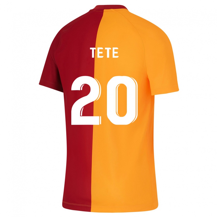 Kandiny Homme Maillot Tetê #20 Orange Tenues Domicile 2023/24 T-Shirt