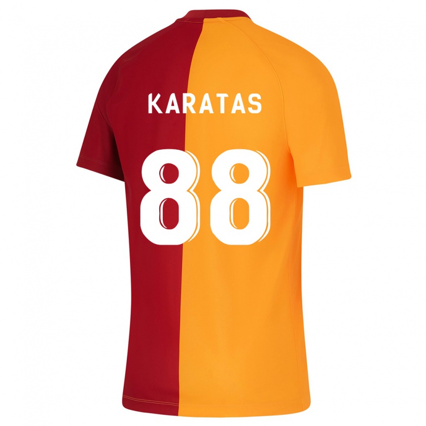 Kandiny Homme Maillot Kazımcan Karataş #88 Orange Tenues Domicile 2023/24 T-Shirt