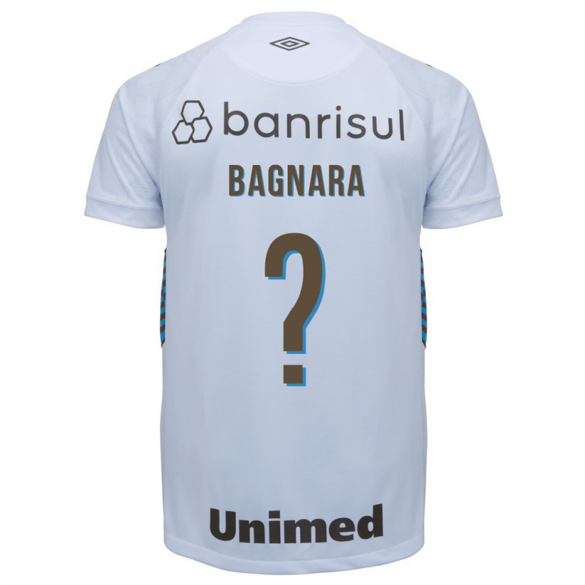 Kandiny Homme Maillot Vinicius Bagnara #0 Blanc Tenues Extérieur 2023/24 T-Shirt
