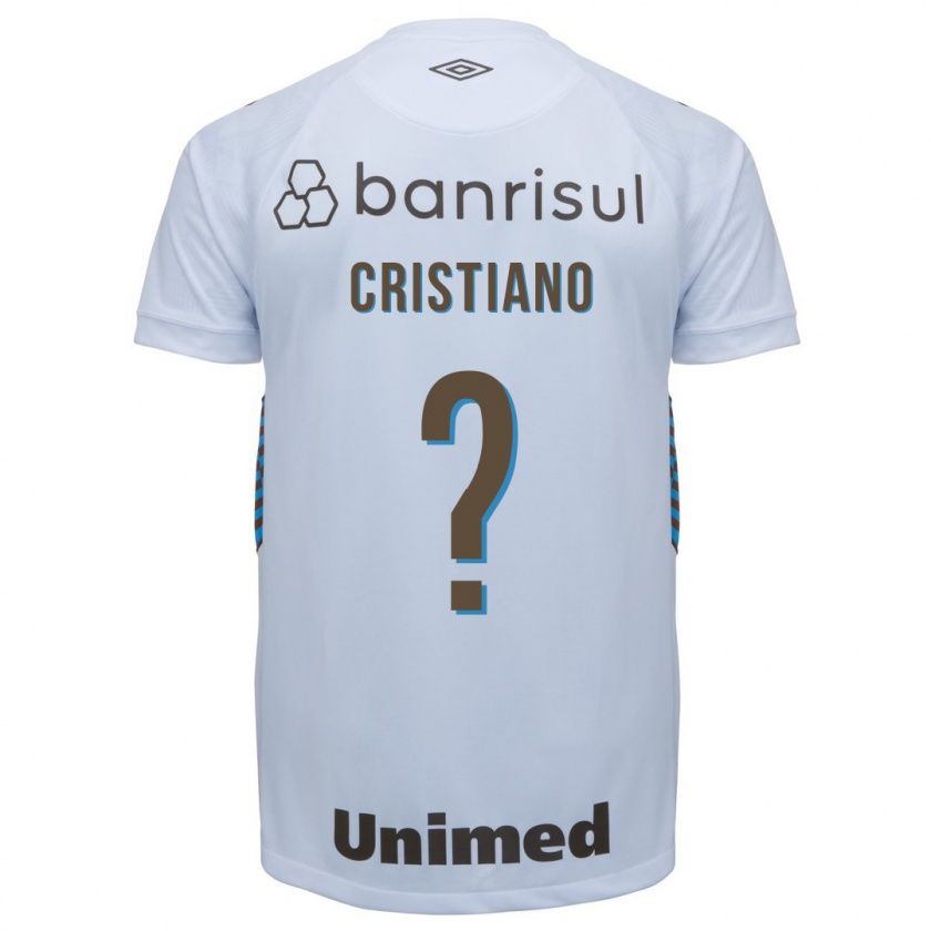 Kandiny Homme Maillot Cristiano #0 Blanc Tenues Extérieur 2023/24 T-Shirt