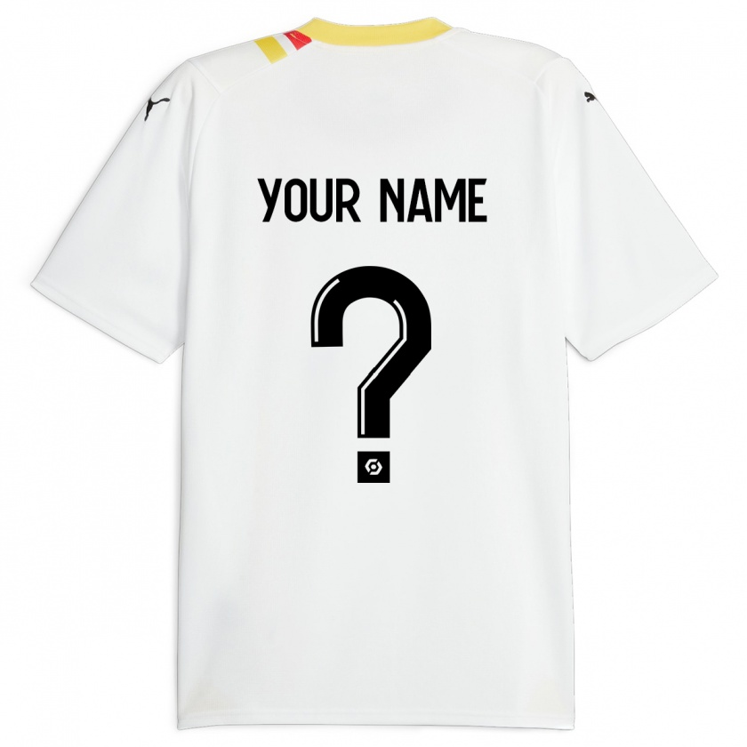 Kandiny Homme Maillot Votre Nom #0 Noir Tenues Extérieur 2023/24 T-Shirt