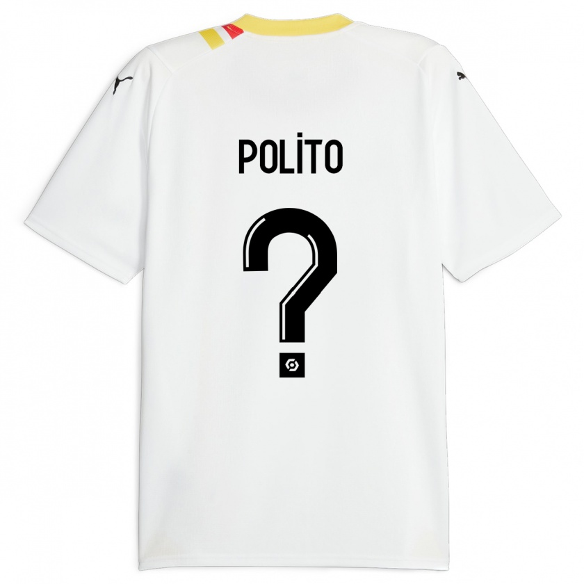 Kandiny Homme Maillot Carla Polito #0 Noir Tenues Extérieur 2023/24 T-Shirt