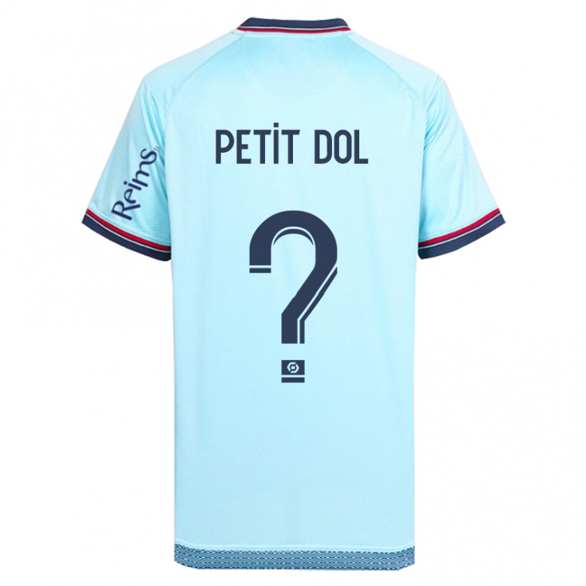 Kandiny Homme Maillot Alvin Petit Dol #0 Bleu Ciel Tenues Extérieur 2023/24 T-Shirt