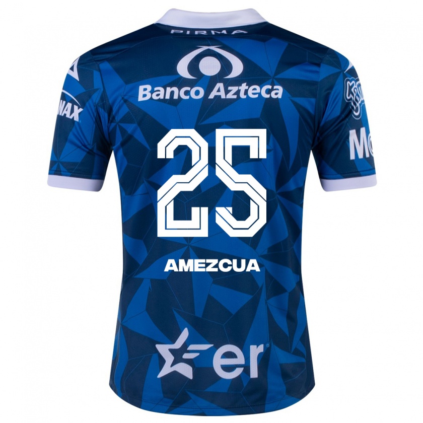 Kandiny Homme Maillot Mariana Amezcua #25 Bleu Tenues Extérieur 2023/24 T-Shirt