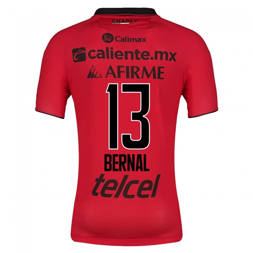 Kandiny Femme Maillot Mayra Pelayo-Bernal #13 Rouge Tenues Domicile 2023/24 T-Shirt