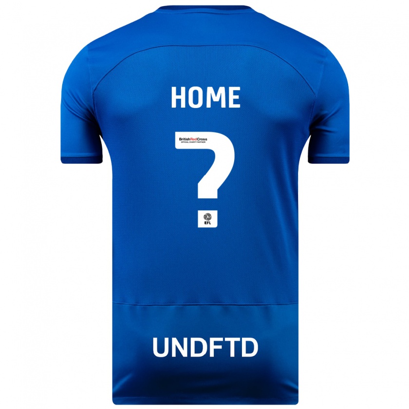 Kandiny Enfant Maillot Josh Home #0 Bleu Tenues Domicile 2023/24 T-Shirt
