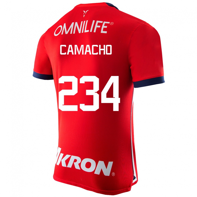 Kandiny Enfant Maillot Xandor Camacho #234 Rouge Tenues Domicile 2023/24 T-Shirt