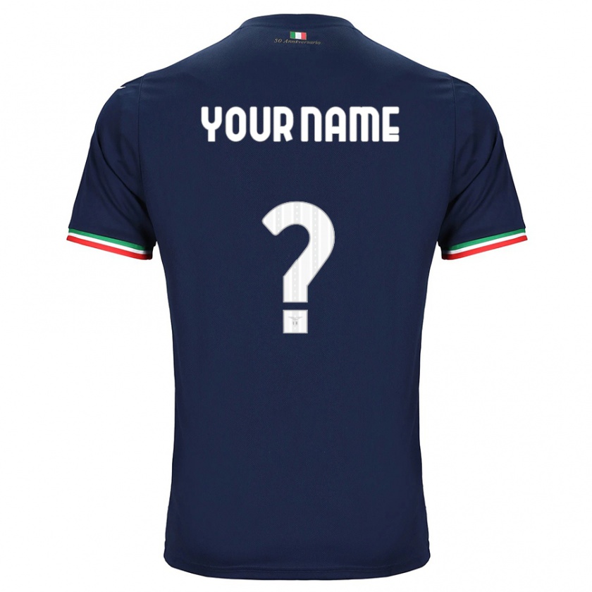 Kandiny Enfant Maillot Votre Nom #0 Marin Tenues Extérieur 2023/24 T-Shirt