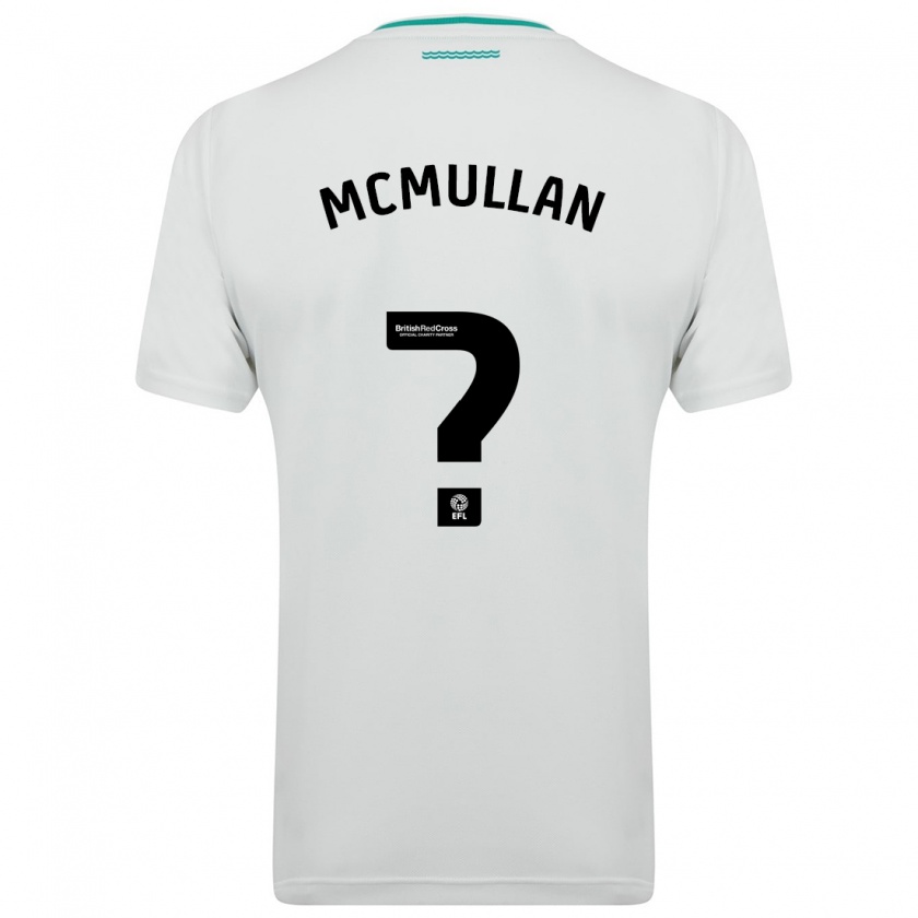 Kandiny Enfant Maillot Korban Mcmullan #0 Blanc Tenues Extérieur 2023/24 T-Shirt