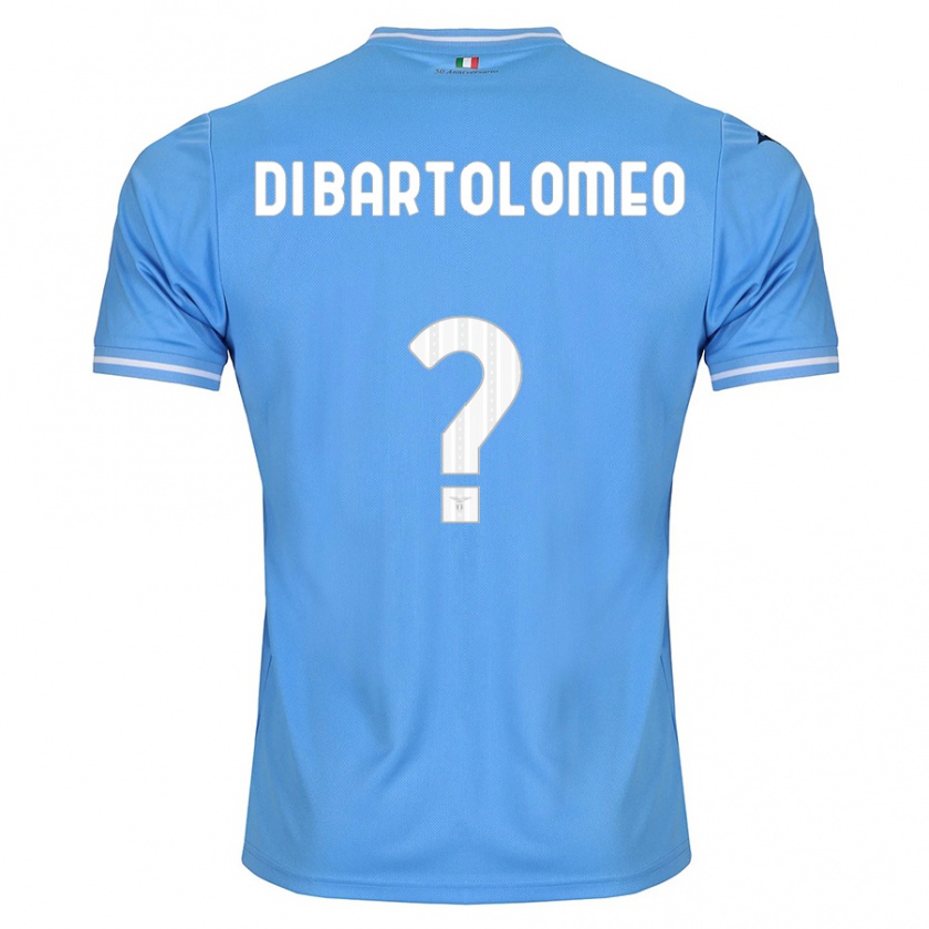 Kandiny Homme Maillot Damiano Di Bartolomeo #0 Bleu Tenues Domicile 2023/24 T-Shirt