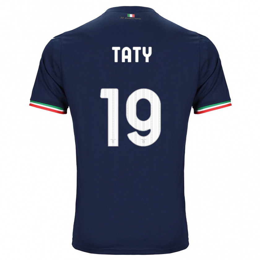 Kandiny Homme Maillot Taty Castellanos #19 Marin Tenues Extérieur 2023/24 T-Shirt