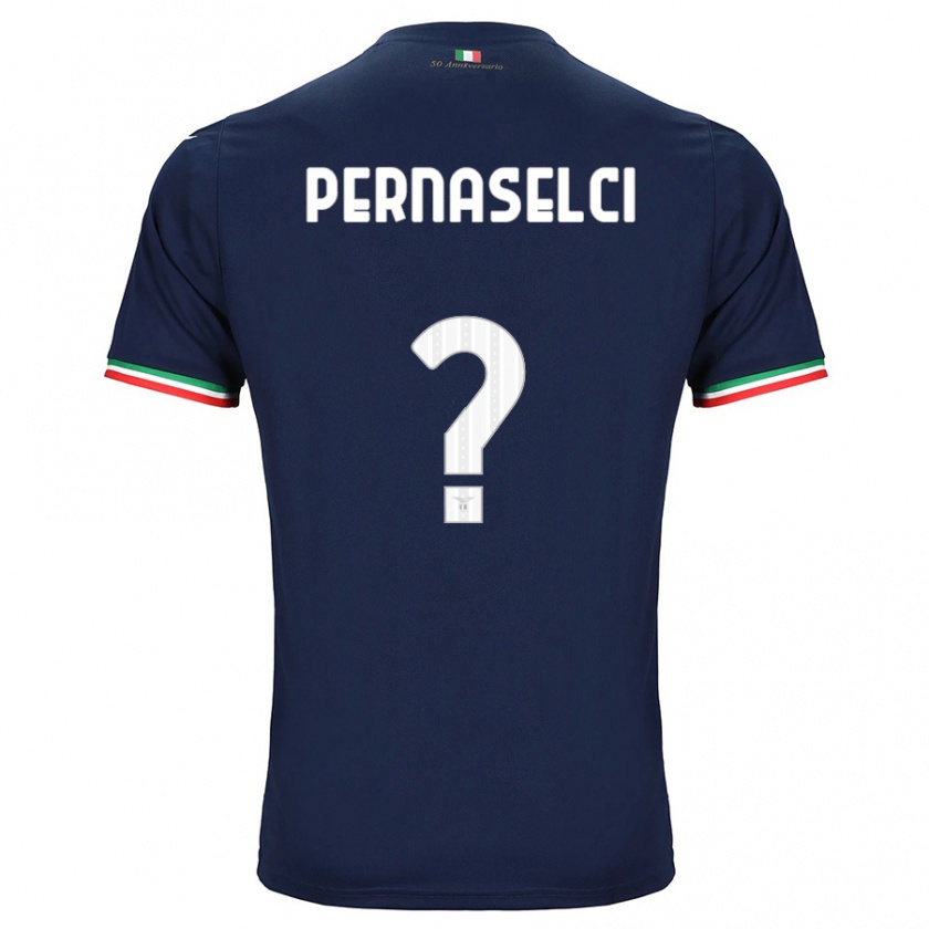 Kandiny Homme Maillot Leonardo Pernaselci #0 Marin Tenues Extérieur 2023/24 T-Shirt