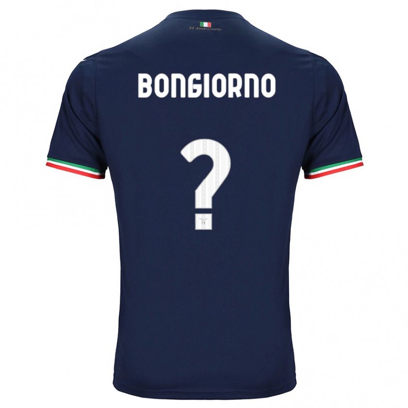 Kandiny Homme Maillot Dario Bongiorno #0 Marin Tenues Extérieur 2023/24 T-Shirt