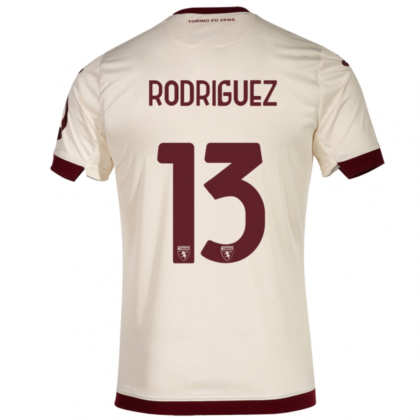 Kandiny Homme Maillot Ricardo Rodríguez #13 Champenois Tenues Extérieur 2023/24 T-Shirt
