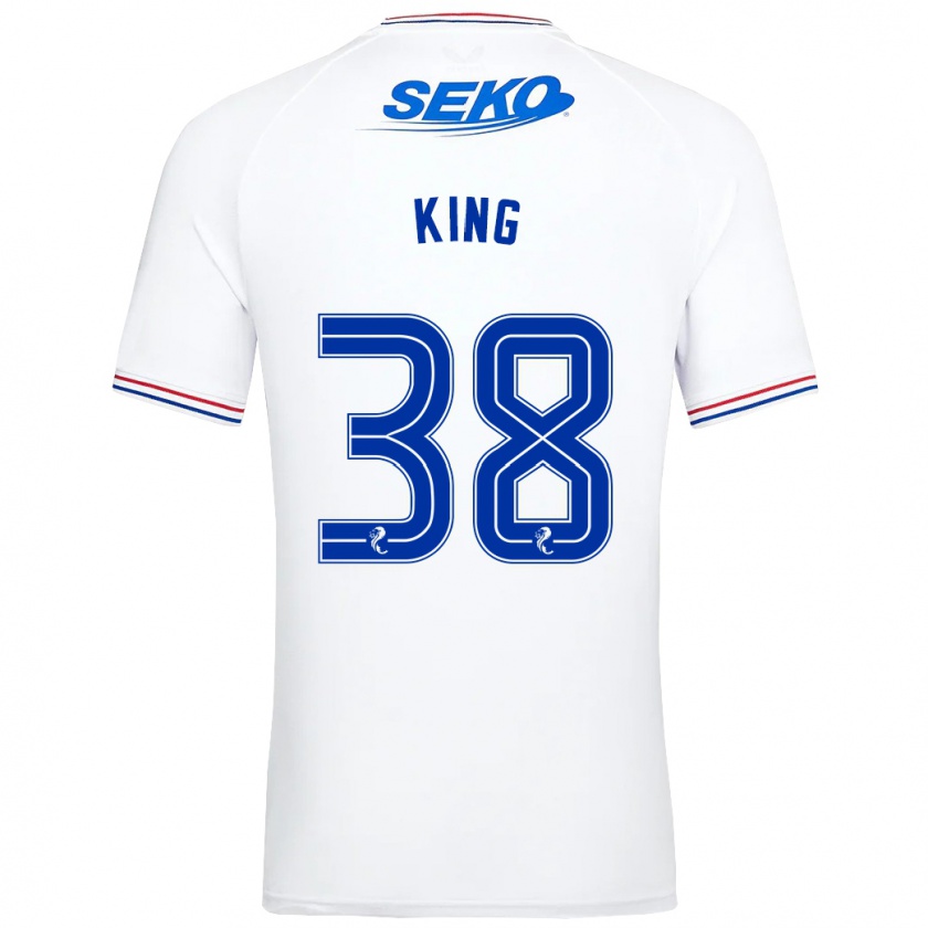 Kandiny Homme Maillot Leon King #38 Blanc Tenues Extérieur 2023/24 T-Shirt