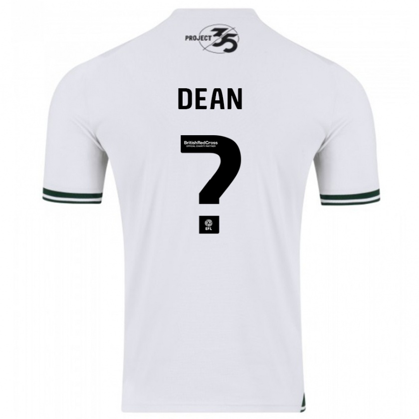Kandiny Homme Maillot Oscar Dean #0 Blanc Tenues Extérieur 2023/24 T-Shirt