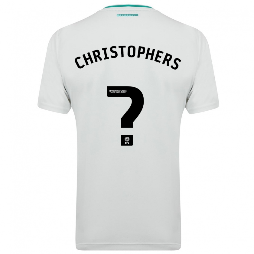 Kandiny Homme Maillot Leo Christophers #0 Blanc Tenues Extérieur 2023/24 T-Shirt