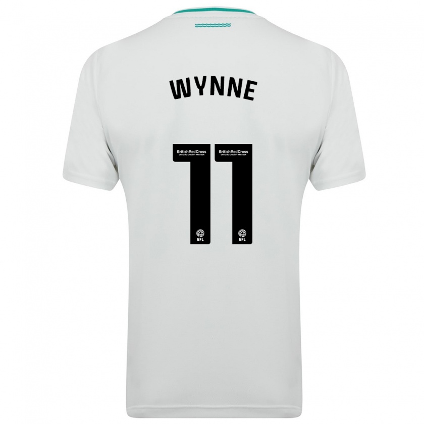 Kandiny Homme Maillot Megan Wynne #11 Blanc Tenues Extérieur 2023/24 T-Shirt