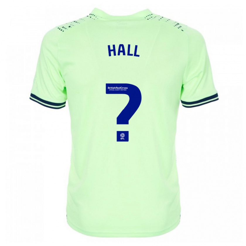 Kandiny Homme Maillot Reece Hall #0 Marin Tenues Extérieur 2023/24 T-Shirt