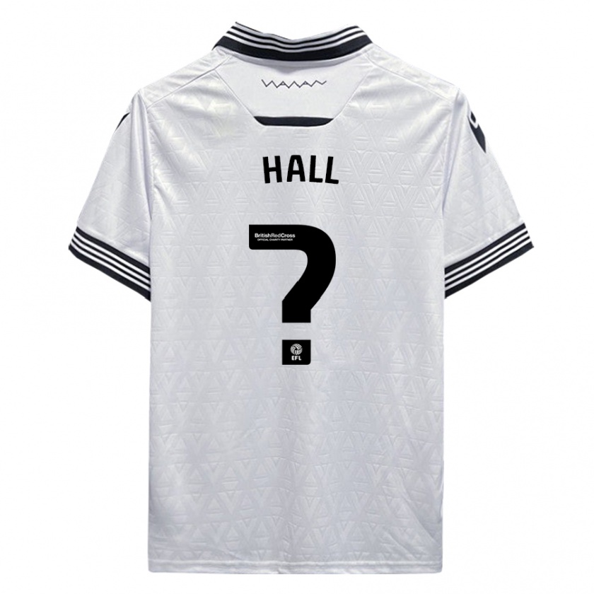 Kandiny Homme Maillot Jack Hall #0 Blanc Tenues Extérieur 2023/24 T-Shirt