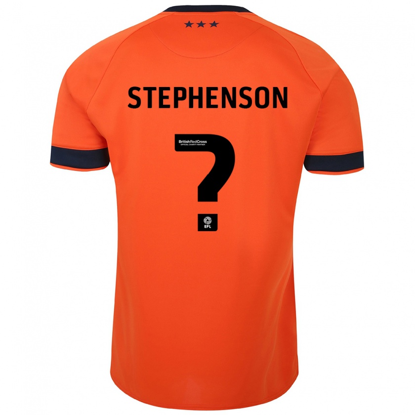Kandiny Femme Maillot Sean Stephenson #0 Orange Tenues Extérieur 2023/24 T-Shirt