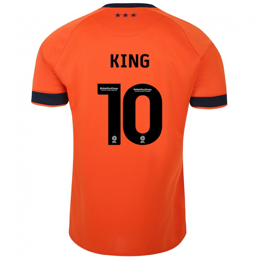 Kandiny Femme Maillot Eloise King #10 Orange Tenues Extérieur 2023/24 T-Shirt