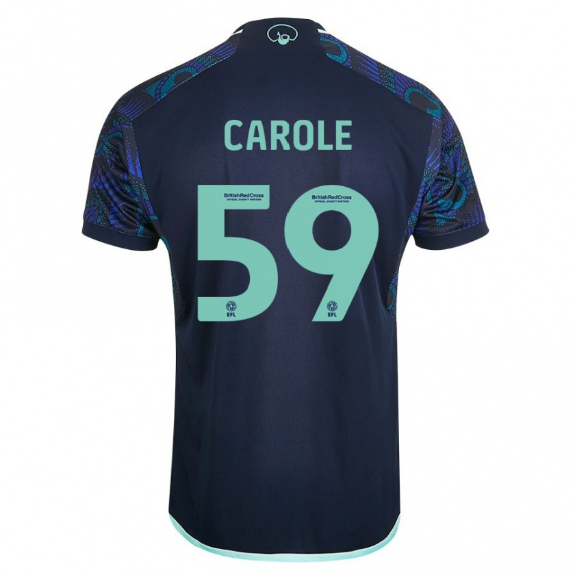 Kandiny Femme Maillot Keenan Carole #59 Bleu Tenues Extérieur 2023/24 T-Shirt
