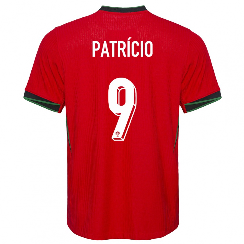 Kandiny Enfant Maillot Portugal Nuno Patricio #9 Rouge Tenues Domicile 24-26 T-Shirt