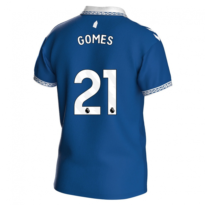 Kandiny Enfant Maillot André Gomes #21 Bleu Royal Tenues Domicile 2023/24 T-Shirt
